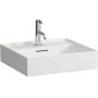 Laufen Kartell H8163327571041 umywalka 50x46 cm prostokątna ścienna biała zdj.1