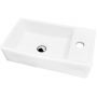 LaVita Gila 5900378345688 umywalka 42x23 cm prostokątna nablatowa biała zdj.1