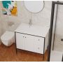 LaVita Mime 5900378339922 umywalka 91x46.5 cm prostokątna meblowa biała zdj.3
