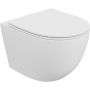 LaVita Sofi Slim 5900378344001 miska wc z deską wolnoopadającą wisząca bez kołnierza ze spłukiwaniem wirowym biały mat zdj.1