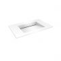 Oltens Stila 40203000 umywalka 100x45 cm prostokątna meblowa biała zdj.1