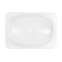 Oltens Kagera 40303000 umywalka 60x42 cm prostokątna nablatowa biała zdj.3