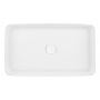 Oltens Solberg 40818000 umywalka 62x41.5 cm prostokątna nablatowa biała zdj.3