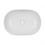Oltens Hamnes 40820000 umywalka 60.5x41.5 cm owalna nablatowa biała zdj.3