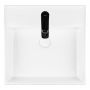 Oltens Hyls 41309000 umywalka 47x47 cm kwadratowa nablatowa biała zdj.3
