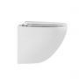 Oltens Hamnes 42052000 miska wc wisząca bez kołnierza ze spłukiwaniem wirowym biały połysk zdj.6