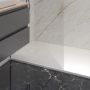 Oltens Bergytan 15102000 brodzik prostokątny 120x70 cm biały zdj.6