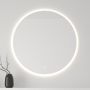 Oltens Nordlis 64102000 lustro 100x100 cm okrągłe z oświetleniem z matą grzewczą zdj.8