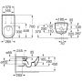 Roca Access Dostępna Łazienka A346236000 miska wc wisząca bez kołnierza biały zdj.2