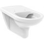 Roca Access Dostępna Łazienka A346239000 miska wc wisząca bez kołnierza dla niepełnosprawnych biały zdj.1