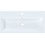 Ruvetti Irmina DOLIR8040 umywalka 80x40 cm prostokątna wpuszczana biała zdj.3