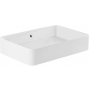 Sanindusa Sanlife 136739004 umywalka 60.2x40 cm prostokątna nablatowa biała zdj.1