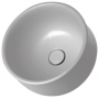 Sanindusa Poeme 151304154 umywalka 37x37 cm okrągła nablatowa szary/kamień zdj.1
