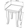 Sapho Retro 1677 taboret zdj.2