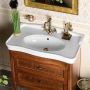 Creavit Antik AN080 umywalka 80x49.5 cm prostokątna ścienna biała zdj.5