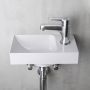 Sapho Small PK305 umywalka 30.8x17 cm prostokątna ścienna-meblowa biała zdj.7