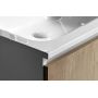 Sapho Areca AC161 umywalka 161x51.5 cm prostokątna ścienna-meblowa biała zdj.5
