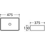 Sapho Dalma MM513 umywalka zdj.2