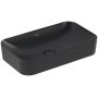 Villeroy & Boch Finion 414361R7 umywalka 60x35 cm prostokątna nablatowa czarna zdj.1