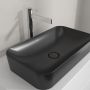 Villeroy & Boch Finion 414361R7 umywalka 60x35 cm prostokątna nablatowa czarna zdj.8