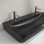 Villeroy & Boch Finion 41681LR7 umywalka 100x47 cm prostokątna ścienna-meblowa czarna zdj.8