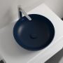 Villeroy & Boch Artis 417943R6 umywalka 43x43 cm okrągła nablatowa niebieska zdj.8