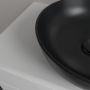 Villeroy & Boch Artis 417943R7 umywalka 43x43 cm okrągła nablatowa czarna zdj.3