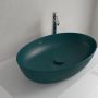 Villeroy & Boch Artis 419861TE umywalka 61x41 cm owalna nablatowa zielona zdj.5