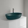 Villeroy & Boch Artis 419861TE umywalka 61x41 cm owalna nablatowa zielona zdj.6