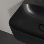 Villeroy & Boch Finion 436444R7 umywalka 43x39 cm prostokątna ścienna czarna zdj.6