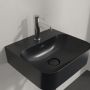 Villeroy & Boch Finion 436444R7 umywalka 43x39 cm prostokątna ścienna czarna zdj.8