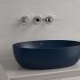 Villeroy & Boch Artis 438848R6 umywalka 48x32.5 cm owalna nablatowa niebieska zdj.4
