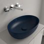 Villeroy & Boch Artis 438848R6 umywalka 48x32.5 cm owalna nablatowa niebieska zdj.5