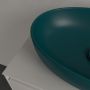 Villeroy & Boch Artis 438848TE umywalka 48x32.5 cm owalna nablatowa zielona zdj.3