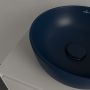 Villeroy & Boch Artis 438932R6 umywalka 32.5x32.5 cm okrągła nablatowa niebieska zdj.3