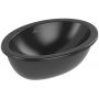Villeroy & Boch Loop & Friends 4A5400R7 umywalka 48.5x32.5 cm owalna podblatowa czarna zdj.3