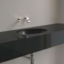 Villeroy & Boch Loop & Friends 4A5400R7 umywalka 48.5x32.5 cm owalna podblatowa czarna zdj.4