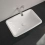 Villeroy & Boch Loop & Friends 4A660001 umywalka 67.5x45 cm prostokątna wpuszczana biała zdj.2