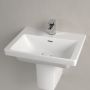 Villeroy & Boch Subway 3.0 4A705501 umywalka 55x44 cm prostokątna ścienna biała zdj.5