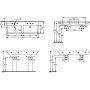 Villeroy & Boch Subway 3.0 4A71D5R1 umywalka zdj.2