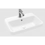 Villeroy & Boch Architectura 5A676001 umywalka 60x45 cm prostokątna wpuszczana biała zdj.2