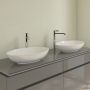 Villeroy & Boch Loop & Friends 4A470101 umywalka 56x38 cm owalna nablatowa biała zdj.4