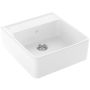 Villeroy & Boch Single-Bowl Sink 632061R1 zlewozmywak ceramiczny 63x59.5 cm biały zdj.1