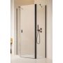 Radaway Nes Black PTJ 100520005401R drzwi prysznicowe 59.6 cm uchylne do ścianki bocznej zdj.1
