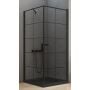 New Trendy New Soleo Black D0285A/D0121B kabina prysznicowa kwadratowa 90x90 cm zdj.1