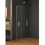 New Trendy Smart EXK4086WL ścianka prysznicowa walk-in 90 cm chrom połysk/szkło przezroczyste zdj.3