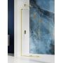 New Trendy Smart Light Gold EXK4295WL ścianka prysznicowa walk-in 100 cm złoty połysk/szkło przezroczyste zdj.3