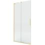 New Trendy Smart Gold Brushed EXK7629WL ścianka prysznicowa walk-in 120 cm złoty szczotkowany/szkło przezroczyste zdj.1