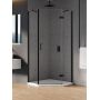 New Trendy New Azura Black K0668 kabina prysznicowa 90x90 cm zdj.1