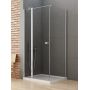New Trendy New Soleo K4348WP kabina prysznicowa 100x80 cm prostokątna chrom połysk/szkło przezroczyste zdj.3